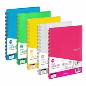 화일 A4 20매 핑크 a4스프링파일40매 a4스프링투명파