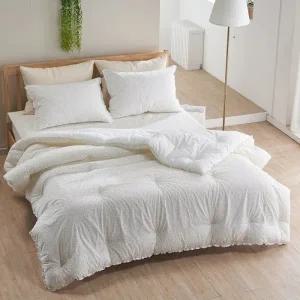 로라 차렵이불 퀸 세트 옐로우