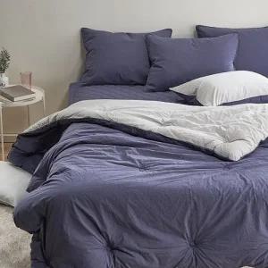 피그오가닉 차렵이불 퀸 세트 차콜