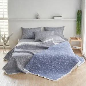 찰스 줄누비 스프레드 퀸 그레이 세트