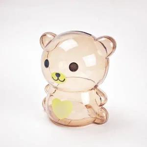 동물 곰돌이저금통 아크릴 투명 구디백 답례품 소형