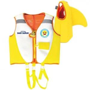 핑크퐁 아기상어 구명조끼 20kg 어린이 물놀이 자켓