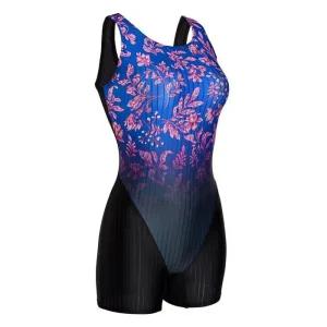 랠리 2025 여자 아쿠아로빅 반전신 3부 수영복 H13146