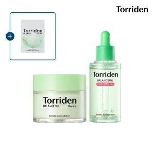 [SET] 토리든 밸런스풀 시카 컨트롤 세럼 50ml+크림 80ml (+시카토너패드 10매입)