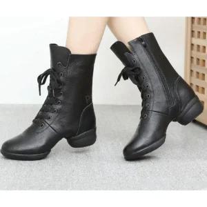 픽바이 라인댄스부츠 워커 구두 댄스화 여자 신발