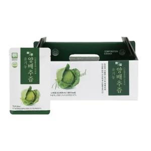 일백 남다른해 유기농 양배추사과즙 프리미엄 80ml 30포