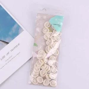 손가락 골무 40P 작업 보호 실리콘 핑거코트 장갑