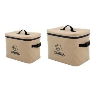 캠가 캠핑 소프트 쿨러백 낚시 피크닉 베이지 16L+28L