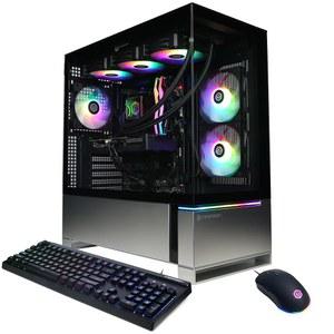 사이버파워PC 게이머 슈프림 게이밍 PC, AMD 라이젠 9 9950X3D 4.3GHz, 라데온 RX 9070 XT 16GB, 64GB DDR5, 4TB PCIe 4.0 SSD, WiFi 레디 및 Windows 11 홈(SLCAI23000A2)