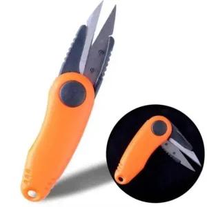접이식 낚시줄 커터칼 오렌지