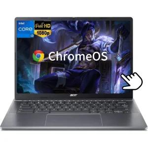 Acer 크롬북 [세금포함] [정품] 14터치스크린 LAPTOP 랩탑 노트북 컴퓨터 i3-N305 크롬 OS 8G RAM 512GB 인