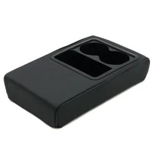 차량콘솔박스 수납함 쿠션 블랙멀티수납 차량쿠션콘솔 차량용컵홀더 차량용수납함