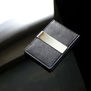 머니 클립 카드 지갑 명함 카드명함지갑 가죽머니클립 머니클립 여행용지갑 가죽지갑