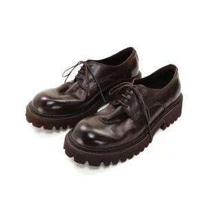국내매장판 야세 구두 6.5cm 페더 코만도솔 홀스하이드 더비 브라운 530047