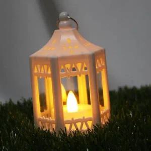 [콩심팥심]캔들케이스 랜턴 화이트 워머 캔들세트 홈