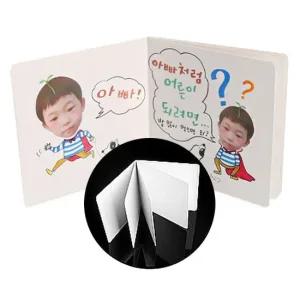 스크랩북 5P 16.6x16.6cm 사진앨범 만들기 용품 1개입 창작 소품 스크랩북 스크랩 앨범만들기