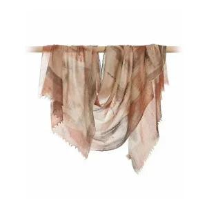 캐시미어100% 고비 목도리 가을 겨울 대형 얇은 숄 스카프 고급스러운 프린트 클래식