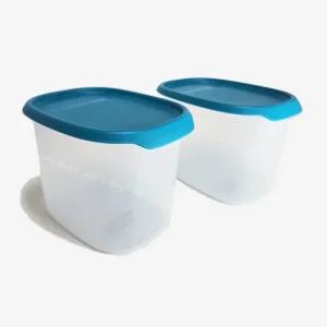 타파웨어 원터치 프레시 1.1L 2개 밀폐용기 반찬통