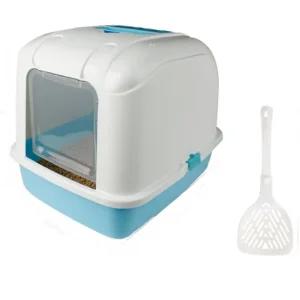 고양이 탈취 뚜껑 화장실 후드형 모래주걱포함