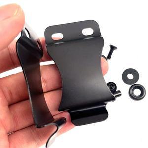 1조각 스테인레스 스틸 K 외장 허리 클립 Scabbard 홀스터 백 나이프 세트 Kydex 액세서리