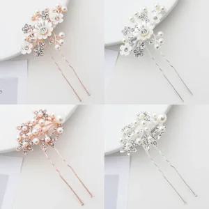 셀프웨딩 헤어 머리장식 올림머리 돌잔치 뒤꽂이 비녀