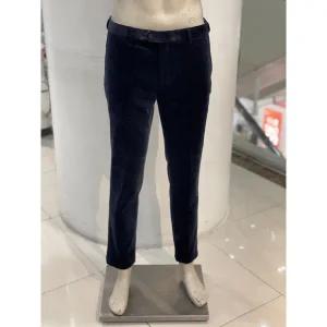 Y4PF-72 네이비 면스판 히든밴딩 코듀로이 슬랙스