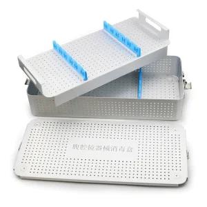 치과 내시경 멸균박스 트레이 핸드피스 절제기 케이스 실리카겔 전기 소독함