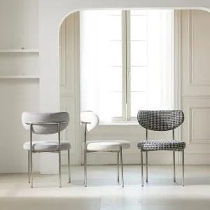 카펜터홈 델리아 아쿠아 기능성 패브릭 식탁의자 카페의자 인테리어체어