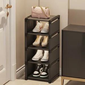 수납장 선반 아파트 신발 대 정리 함 실내화거치대 좁은현관 칸조절 5단 슈케이스
