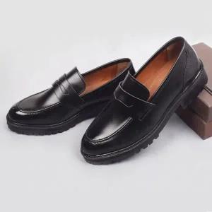 [하프클럽/]직장인구두 수제화 남자단화 로퍼 슬립온구두 면