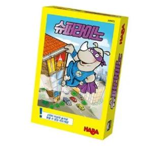 HABA 슈퍼라이노 코리아보드게임/쌓기놀이/코뿔소 벽타기 쌓기 놀이/어린이인기게임
