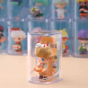 투명 아크릴 방진 미니어처 보관함 탁상용 전시 수납장 소형수납함 방진보관함 탁상전시 완구보관함 아크릴진열장 미니진열대 장식장 미니어처케이스