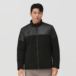 [엘르골프] 남성 면배색 포인트 패딩 점퍼_6H71304