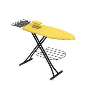 높이조절다림판 높이조절 스탠드 옐로우 다리미판 90cmx30cm 높이조절다리미판