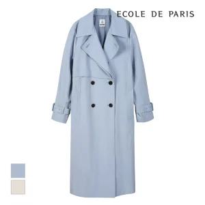 [에꼴드파리/드라로얄] 벨티드 트렌치코트_RB32WYAM01A