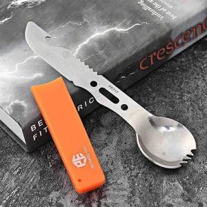 숟가락포크 다용도 수저 병따개 야외용 포크숟가락