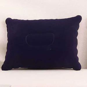 네이비 캠핑용 베개 에어 휴대용 캠핑 수면