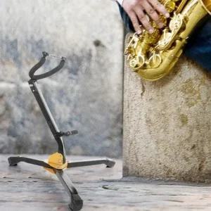 접이식스탠드 높이조절 보관대 철제 색소폰거치대 연주 악기케이스