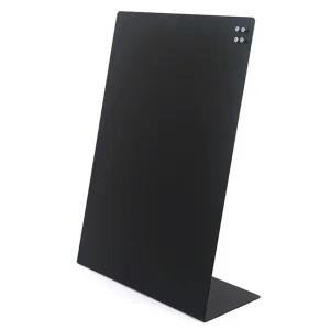 A4 스틸보드판+미니자석 L형 스탠딩 메모판 게시판