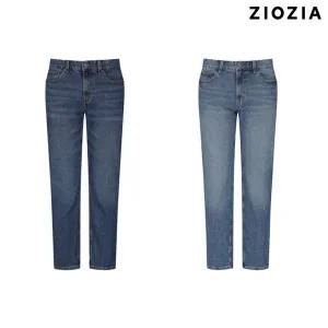 [리버스지오지아](하남점)테이퍼드 크롭 데님 팬츠 ADF4DP1921