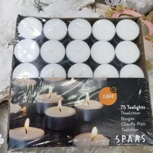 티라이트미니캔들 벨기에 티라이트 75개 6시간 티라이트소품