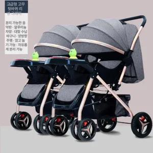 제이펀 스토어 휴대용쌍둥이유모차 트윈 2인용 더블