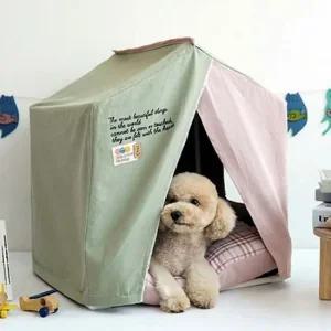 어린왕자 강이지베드 강아지침대 프레임하우스 그린강