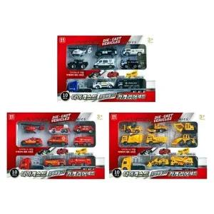[셀러에이드]다이캐스트 미니카세트 카캐리어 랜덤 3종 슈퍼메탈