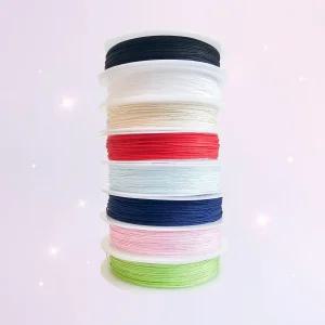 [리꾸리꾸] 10M 소형 컬러 매듭 끈 키링 팔찌 만들기 0.4mm