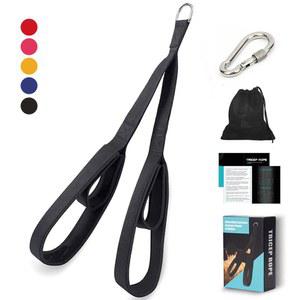 트라이셉 로프케이블 스트랩 삼두 일반형 핫핑크 벌켄 풀백 홈 그립 헬스