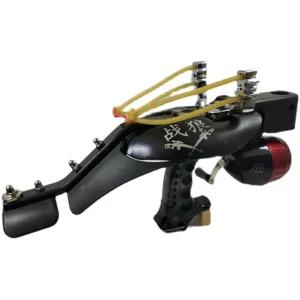 올인원 낚시 슬링샷 레이저 낚시 낚시릴 장비 보호 위치 발사기 세트 작살