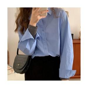 [오버핏 데일리룩] 에이프릴랩스 여성 셔츠 남방