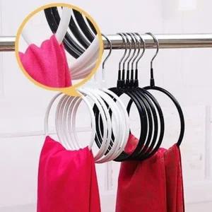 넥타이 벨트 머플러 스카프 옷걸이 링타입 정리수납
