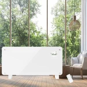 글라스 컨벡션 전기 히터 방수 컨벡터히터 글라스터치작동 스탠드 난방기 식당 업소 가정